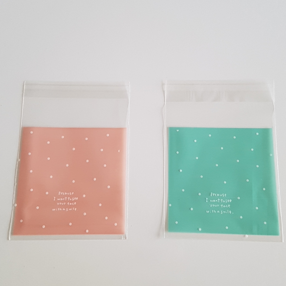 50 pcs Small Clear Bags Favor Bags Treat Bags 2.75"x2.75" Inches